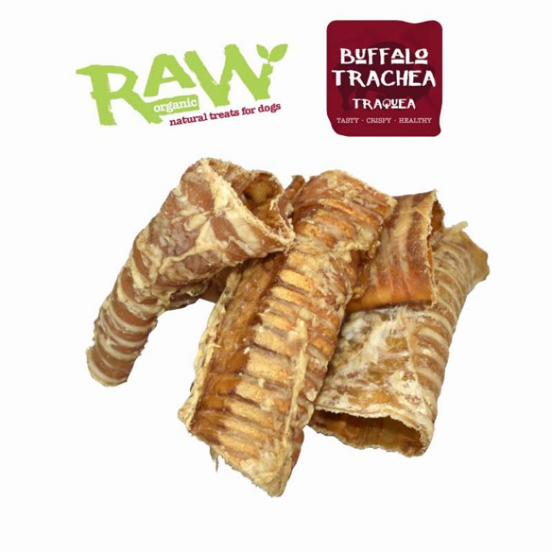 SNACK NATURAL PERROS TRAQUEA DE BUFALO FRESH RAW 500 G