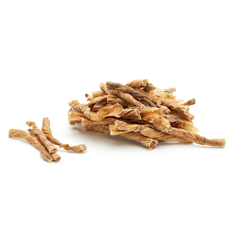 SNACK NATURAL ROLLITOS DE VEJIGA DE TERNERA PERROS 8 x 100 GR