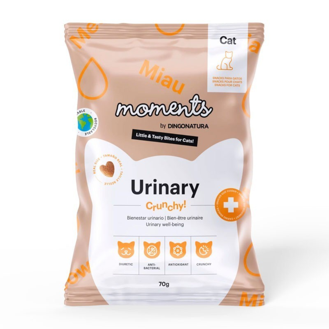 SNACK PARA GATOS MOMENTS URINARY 70 G