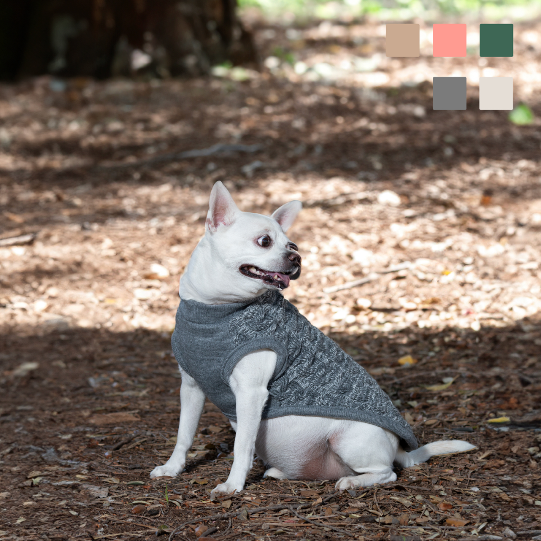 JERSEY PERROS PUNTO TRENZADO MI&DOG INDIGO