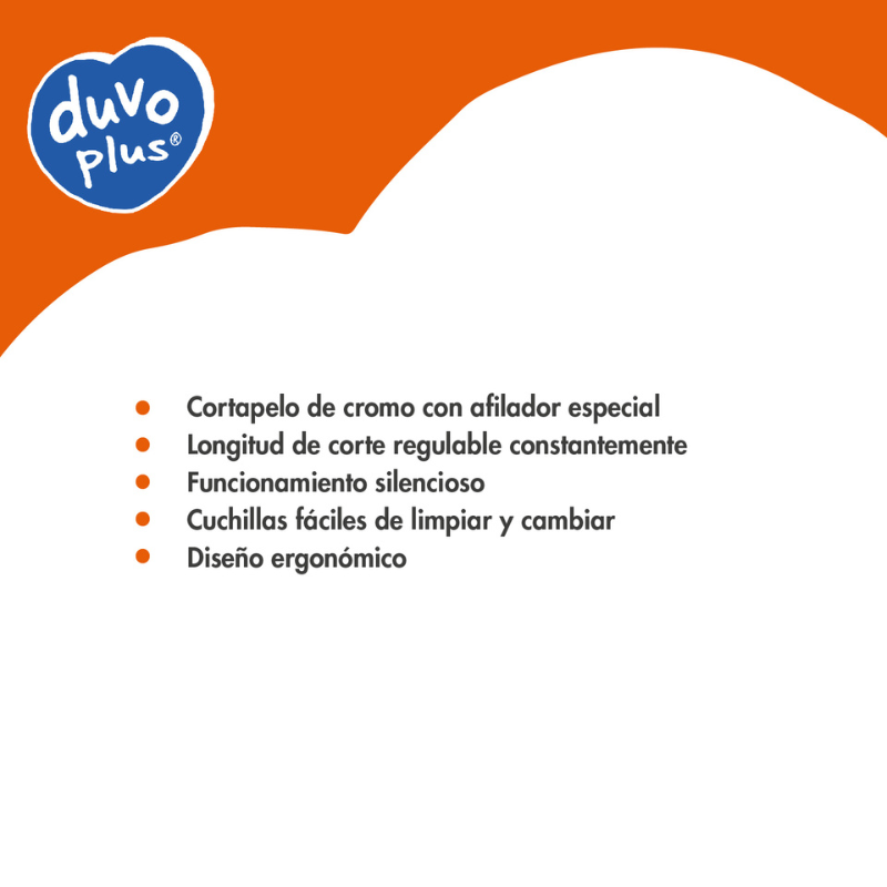 MAQUINILLA CORTE PERROS INALAMBRICA A BATERIA CLIPPER 805 - 7 W DUVO