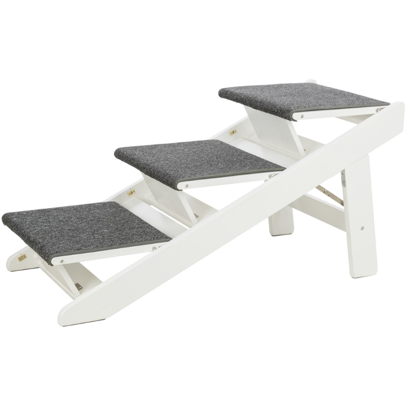 ESCALERA RAMPA ABATIBLE SOFÁ PARA PERROS Y GATOS