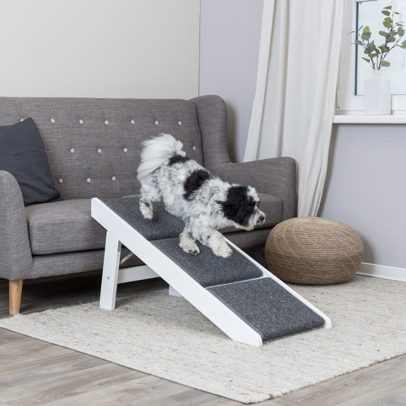 ESCALERA RAMPA ABATIBLE SOFÁ PARA PERROS Y GATOS