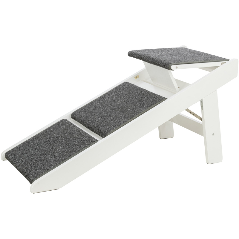 ESCALERA RAMPA ABATIBLE SOFÁ PARA PERROS Y GATOS