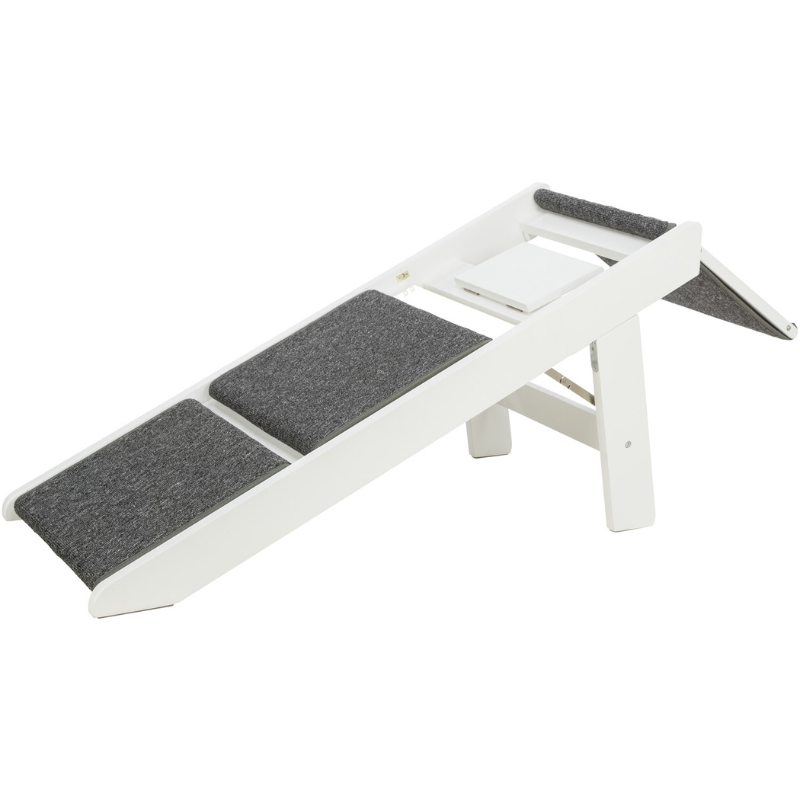 ESCALERA RAMPA ABATIBLE SOFÁ PARA PERROS Y GATOS