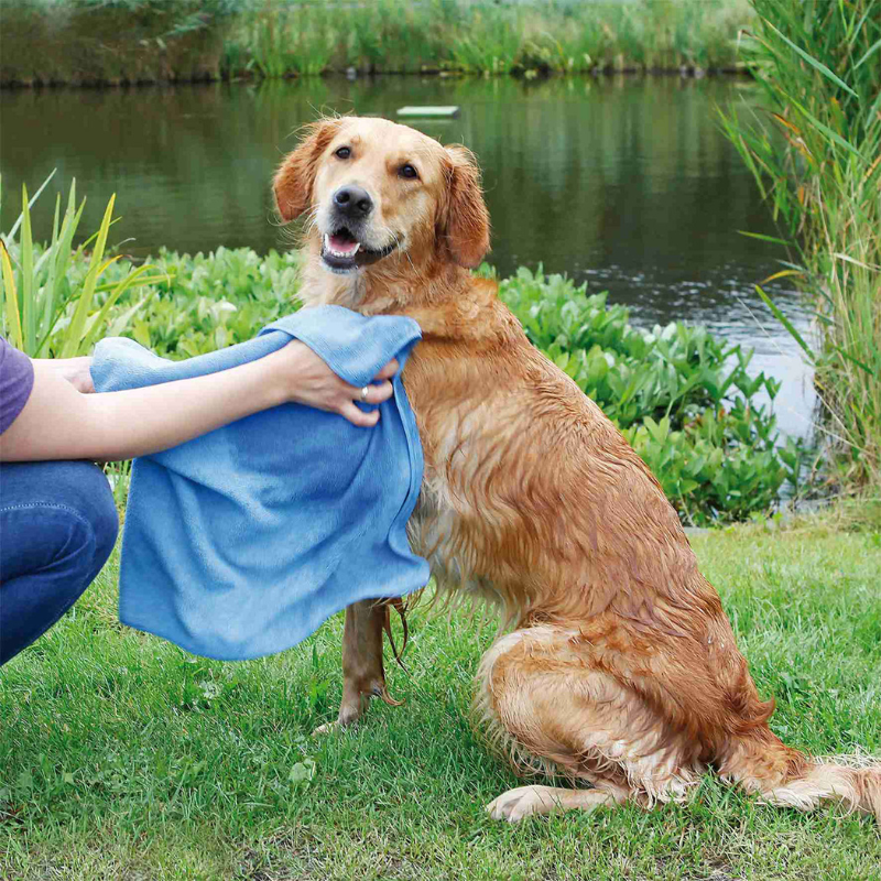 TOALLA BAÑO MICROFIBRA PARA PERROS TRIXIE