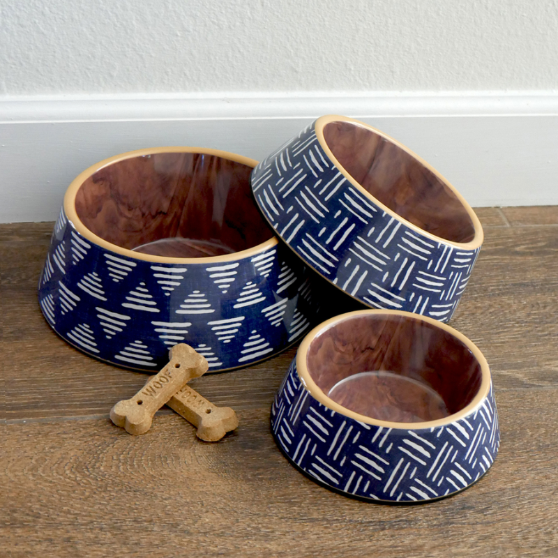 COMEDERO PERROS MELAMINA INDIGO BOWL 1.183 ML