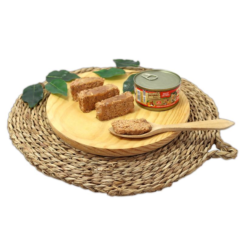COMIDA HUMEDA GATITOS NATURAL GREATNESS LATA POLLO CON MANZANA 12X185 GRAMOS