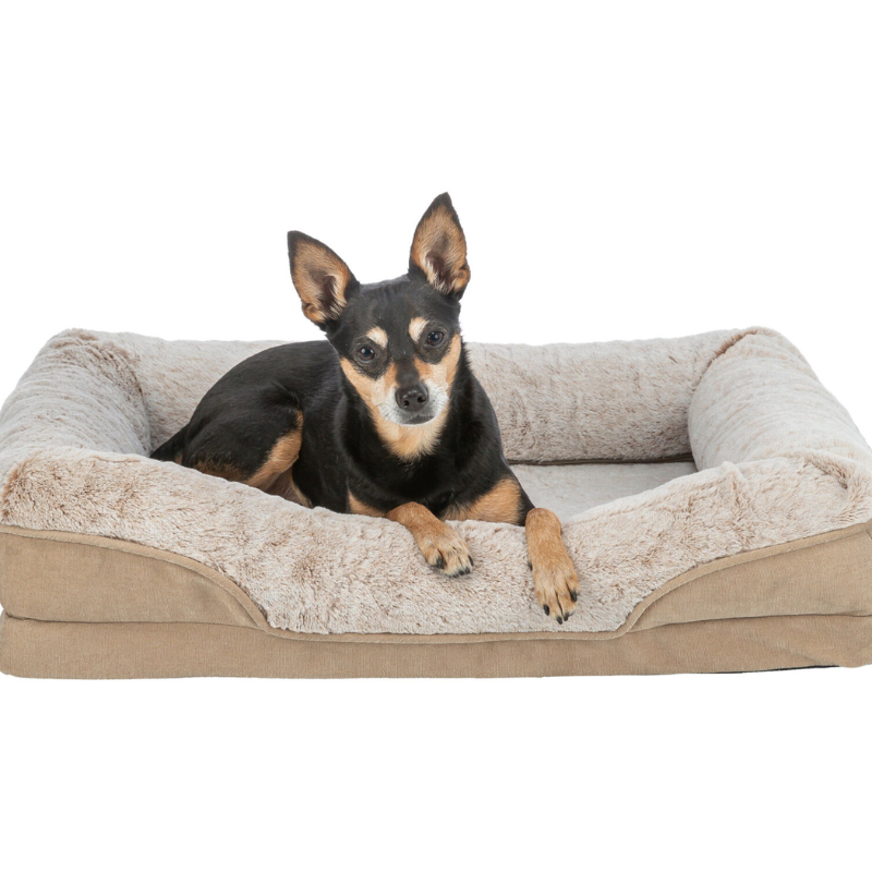 CAMA ORTOPEDICA PERROS BEIGE VITAL SOFT EDITION TRIXIE