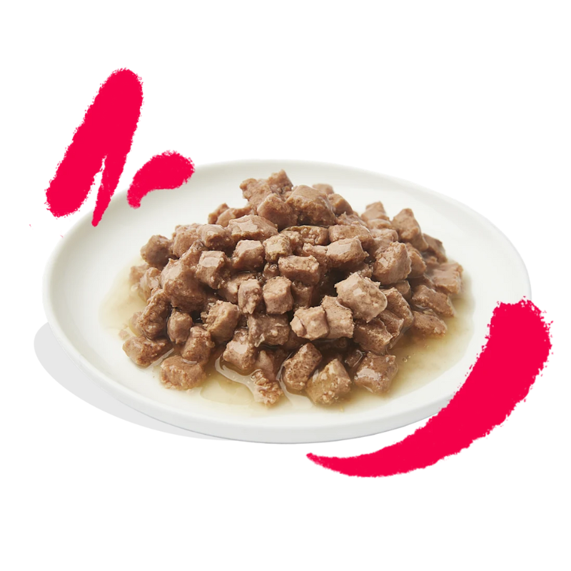 EDGARD COOPER GATOS HUMEDA POLLO Y PAVO TROCITOS EN SALSA 18 X 85 GR