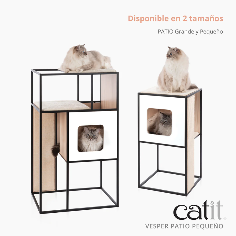 MUEBLE RASCADOR GATOS CATIT VESPER PATIO