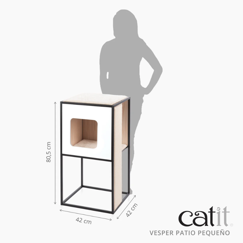 MUEBLE RASCADOR GATOS CATIT VESPER PATIO