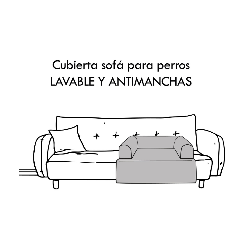 SOFA CAMA MANTA PERROS BOSTON YAGU