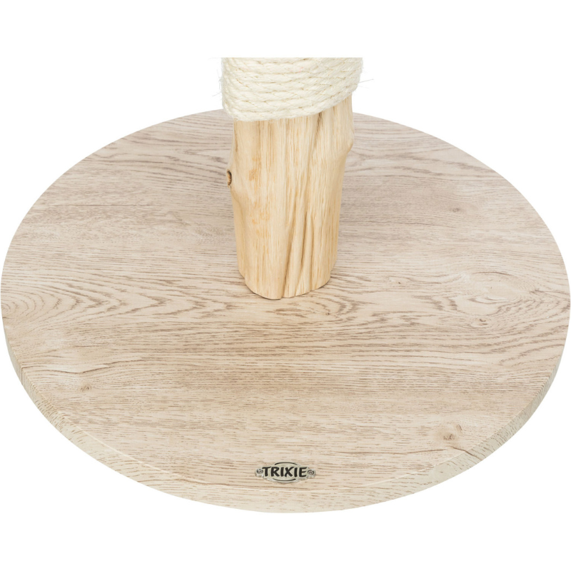 POSTE RASCADOR GATO MADERA NATURAL TRIXIE 93 CM