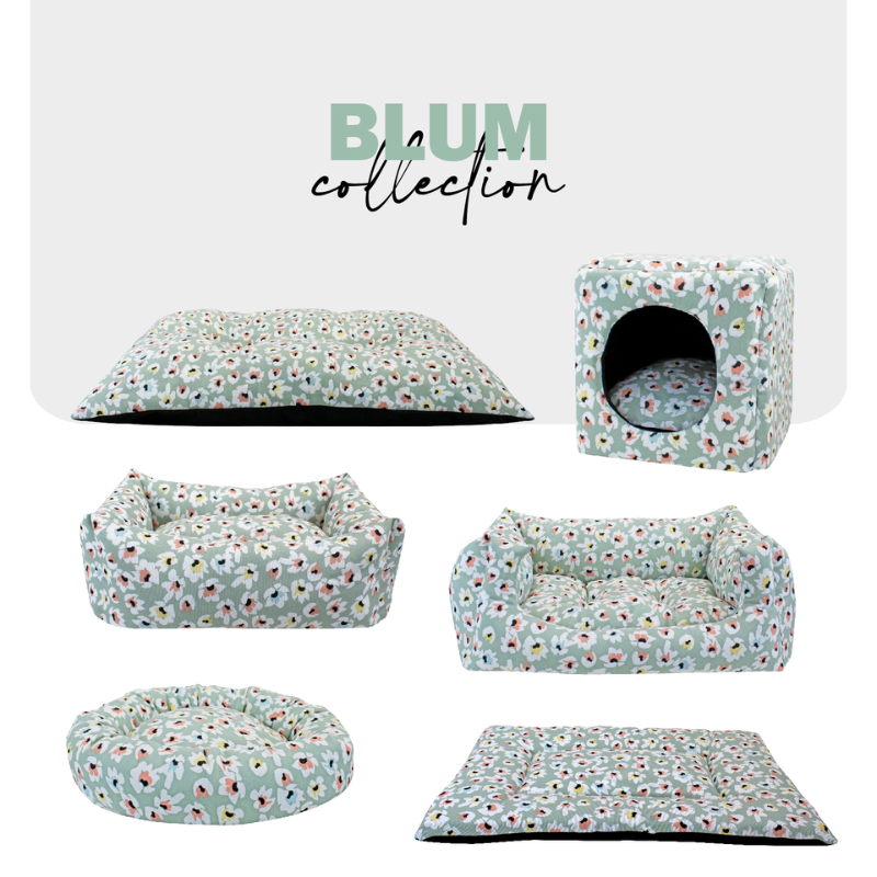 CAMA CUBO CONVERTIBLE PERROS Y GATOS BLUM YAGU 33 x 33 x 33 CM