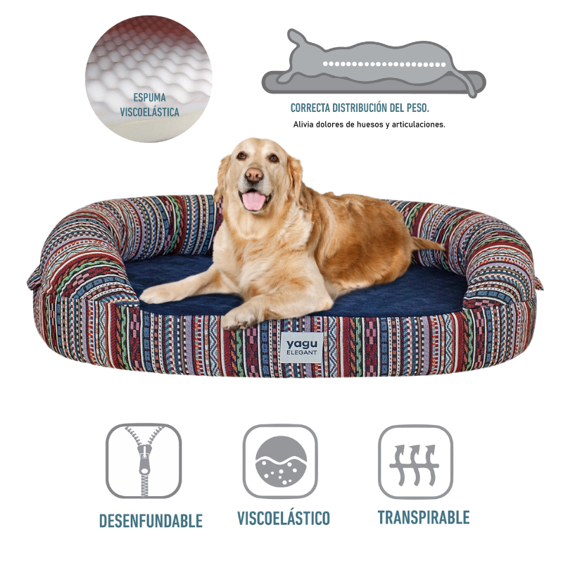 CAMA PERRO VISCOELASTICA