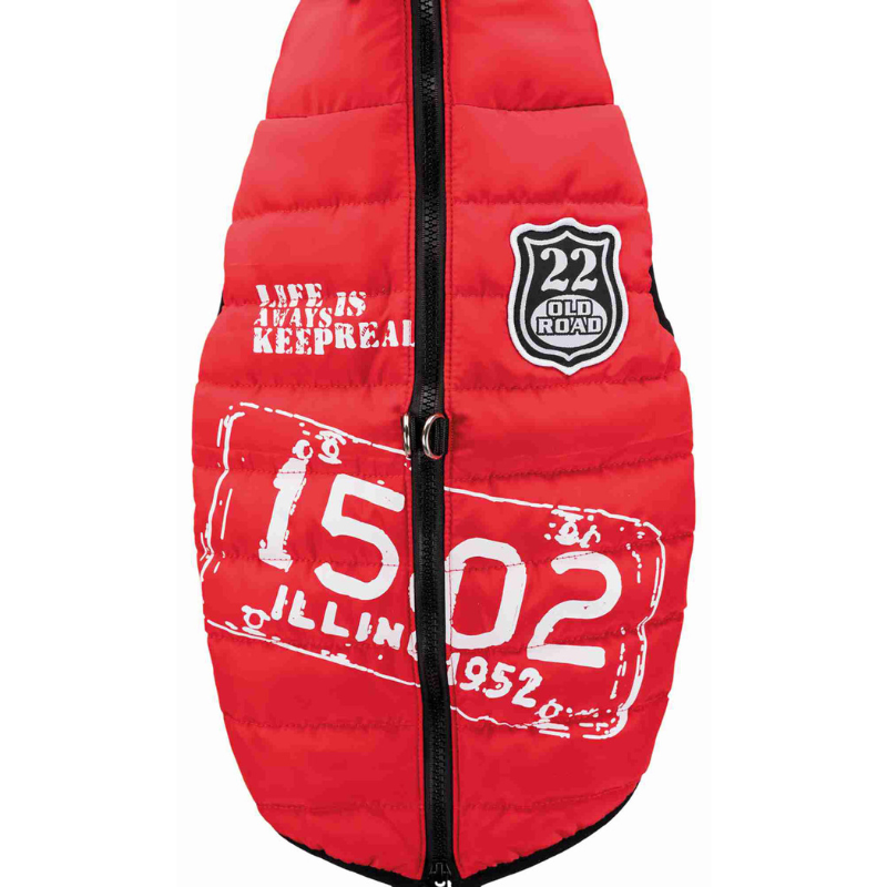 ABRIGO CAPA PERRO SAINT-MALO ROJO TRIXIE