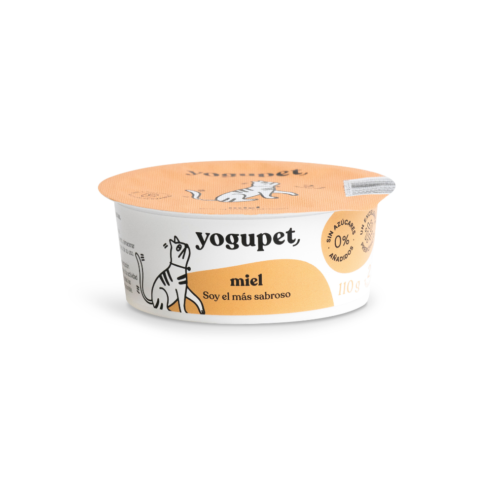 YOGUPET YOGURT CLÁSICO GATO MIEL 4X110GR