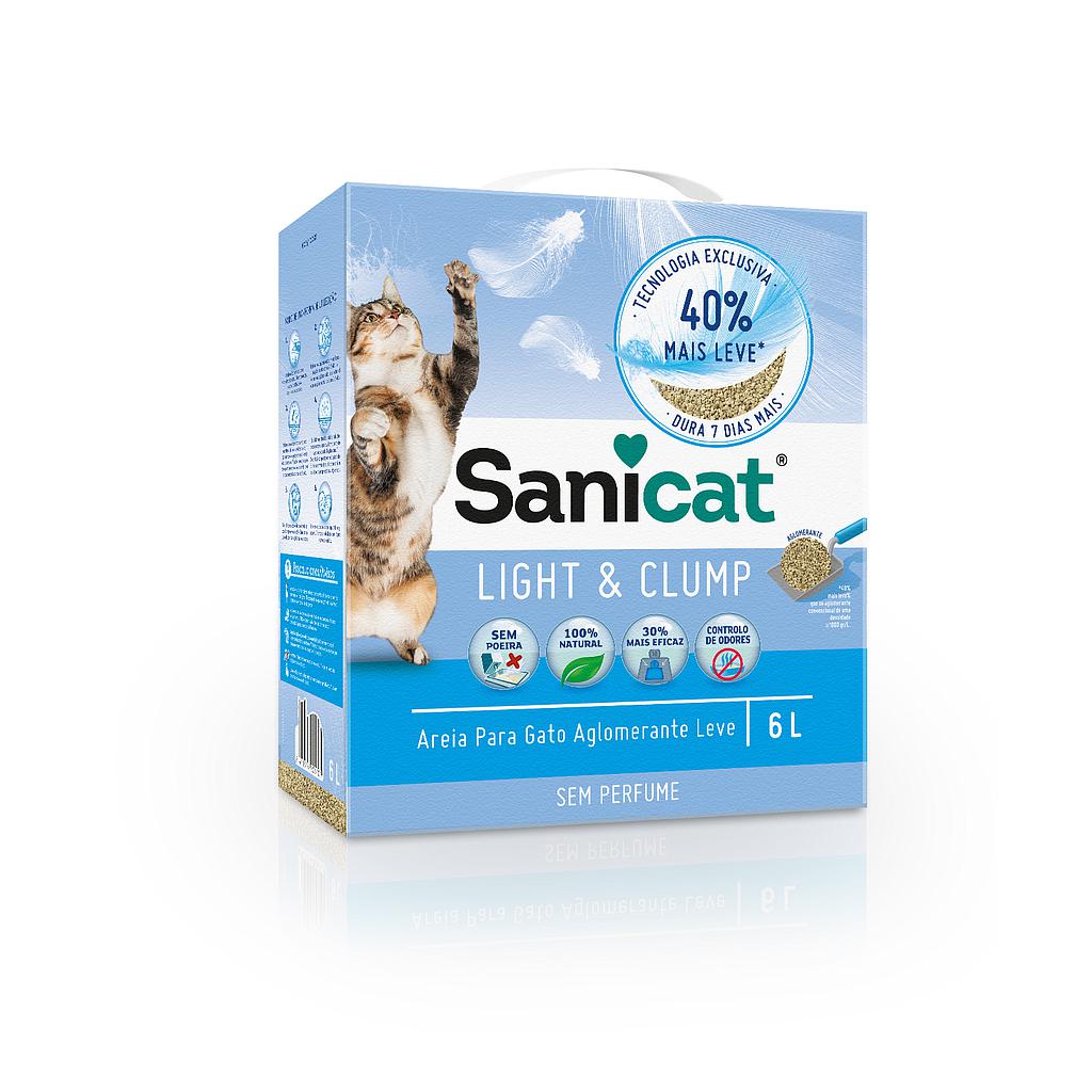 ARENA GATOS BENTONITA SANICAT FINA LIGHT & CLUMP