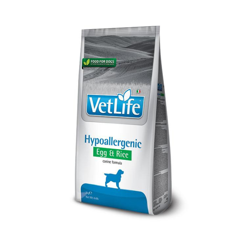 FARMINA VET LIFE PERRO HYPOALLERGENIC HUEVO