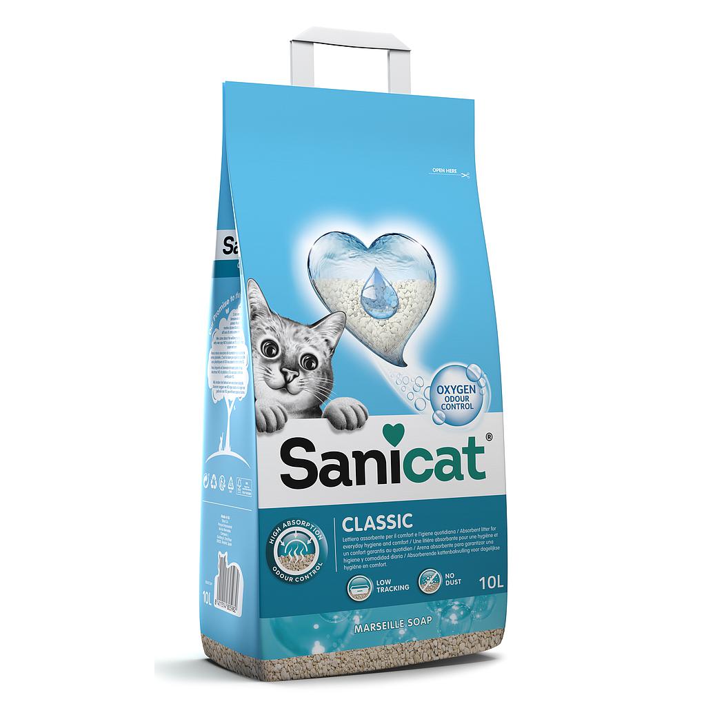 SEPIOLITA ABSORBENTE SANICAT CLASSIC MARSELLA OXIGEN POWER 10 LT