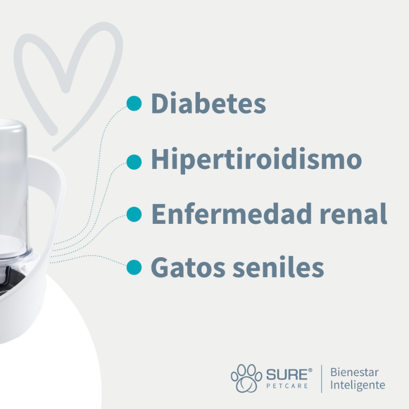 SURE PETCARE BEBEDERO INTELIGENTE PARA GATOS FELAQUA CONNECT