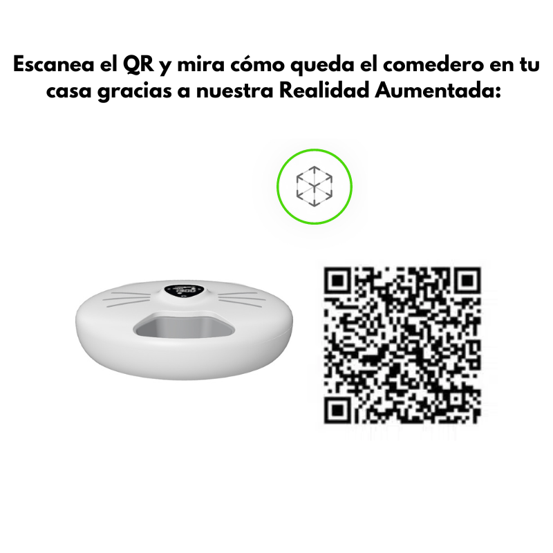 COMEDERO INTELIGENTE PARA GATOS CATIT (6 RACIONES)
