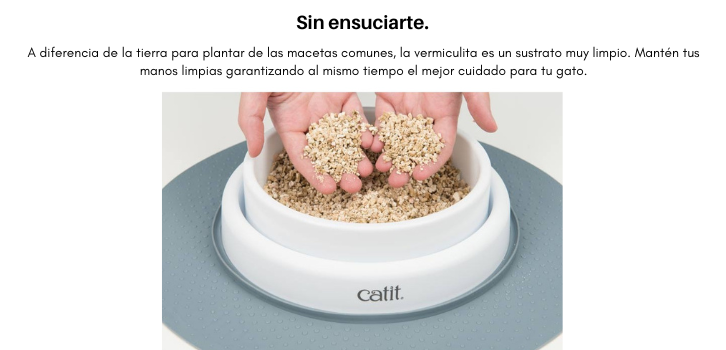 GERMINADOR HIERBA GATERA CATIT SENSES 2.0