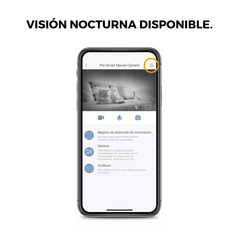 CAMARA RATON INTELIGENTE PARA GATOS CATIT