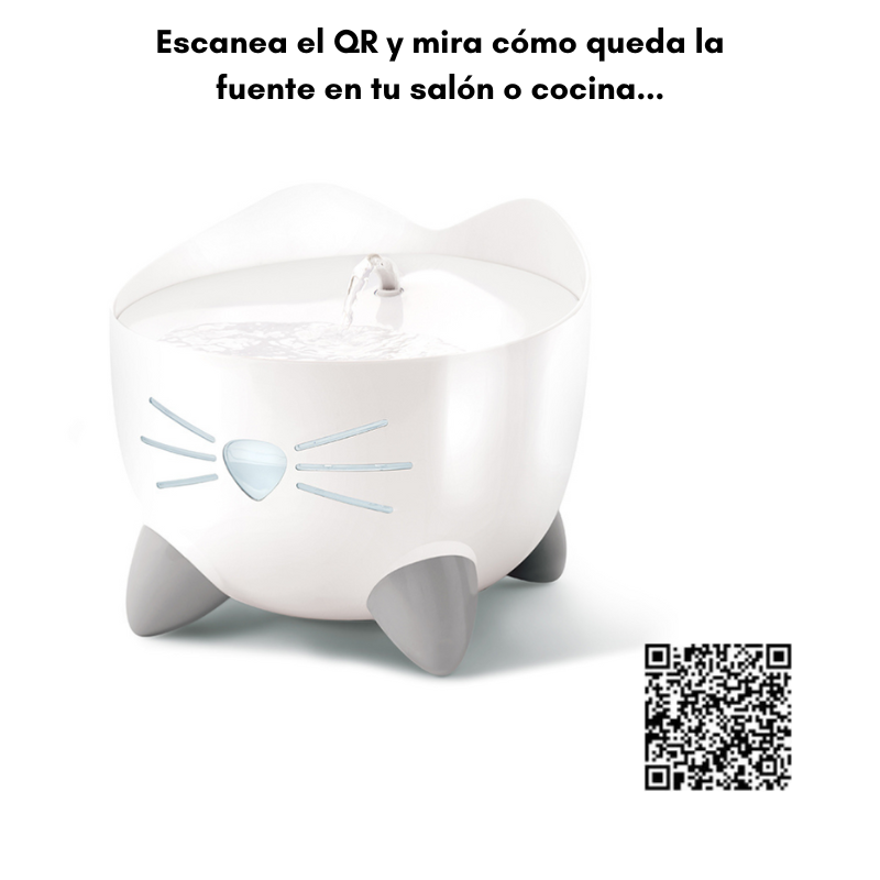 FUENTE 2,5 L CATIT PIXI DE COLORES