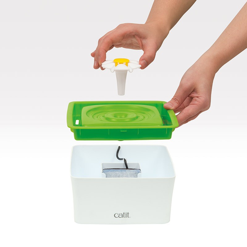 FUENTE CATIT MINI FLOWER 1,5 L PARA GATOS
