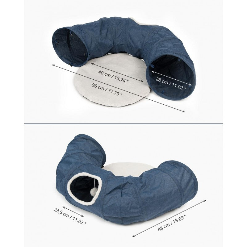 CATIT VESPER TÚNEL CON CAMA GATOS