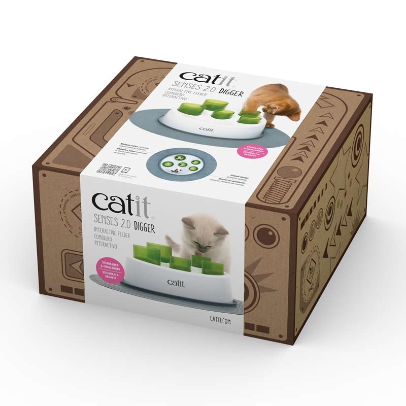 COMEDERO INTERACTIVO DIGGER CATIT SENSES 2.0