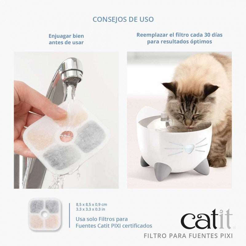 FILTROS FUENTE CATIT PIXI