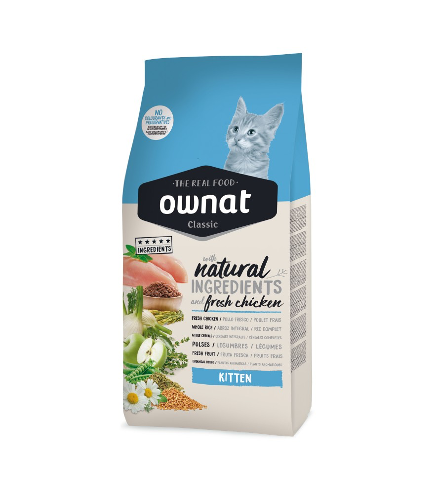 OWNAT CLASSIC GATO KITTEN 4 KG