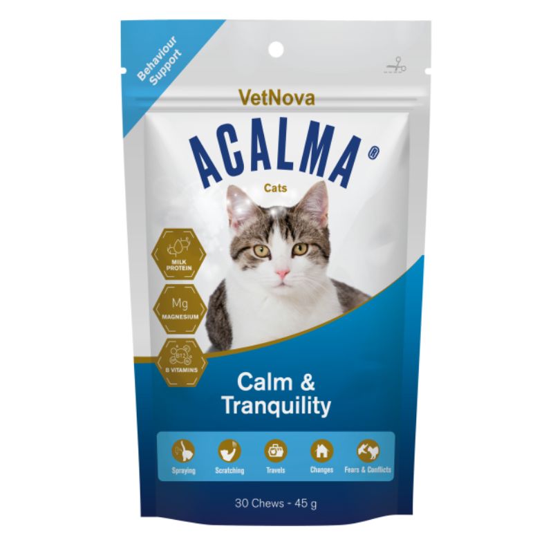 ACALMA GATOS 30 CHEWS