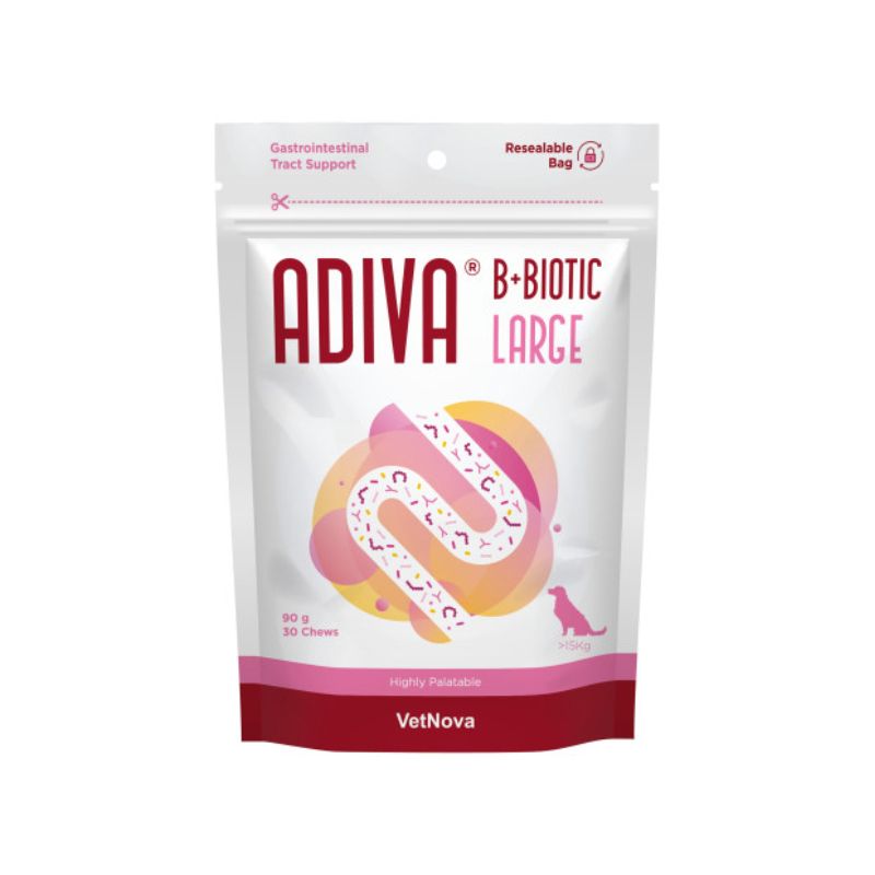 ADIVA B BIOTIC LARGE 30 CHEWS