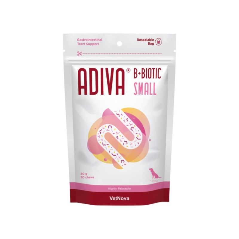 ADIVA B BIOTIC SMALL 30 CHEWS