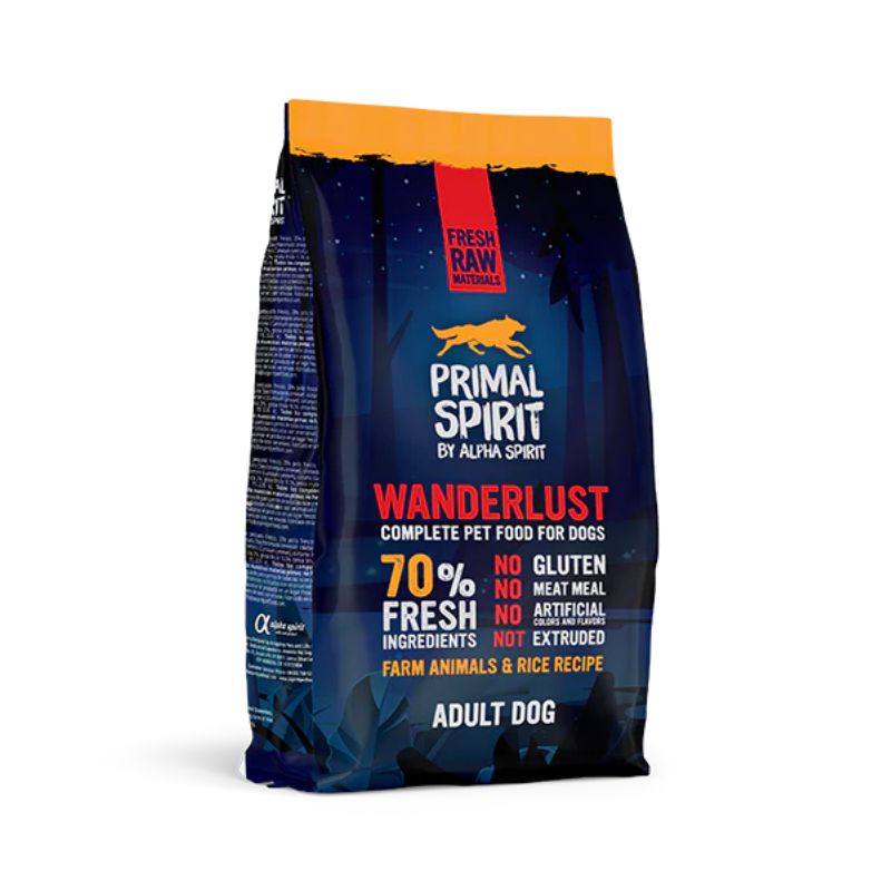 ALPHA SPIRIT PRIMAL SPIRIT PERROS WANDERLUST 12 KG