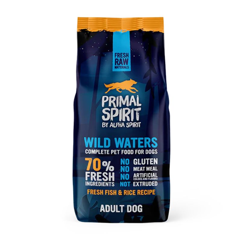 ALPHA SPIRIT PRIMAL SPIRIT PERROS WILD WATERS 12 KG