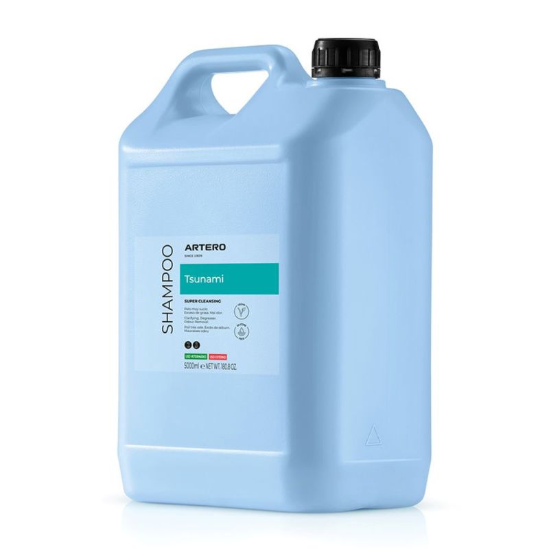 ARTERO CHAMPU PARA PERROS Y GATOS TSUNAMI 5 LITROS