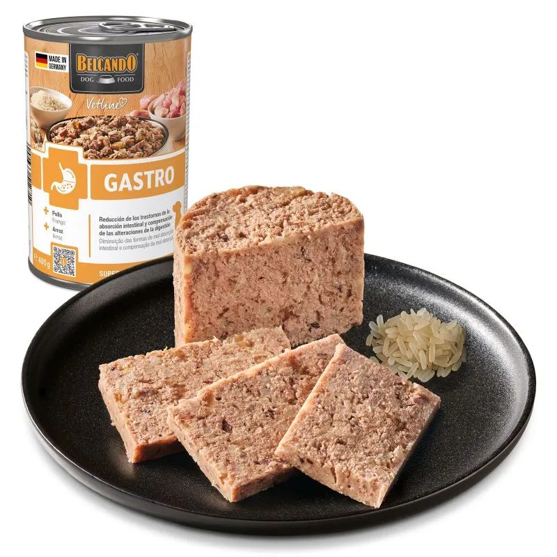 BELCANDO VETLINE PERROS GASTRO 6 X 400 G