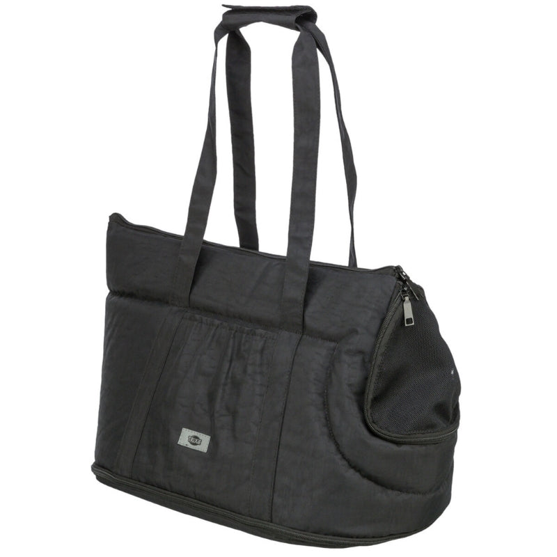 BOLSO PARA PERROS RIVA NEGRO TRIXIE 45 X 30 X 26 CM 7 KILOS