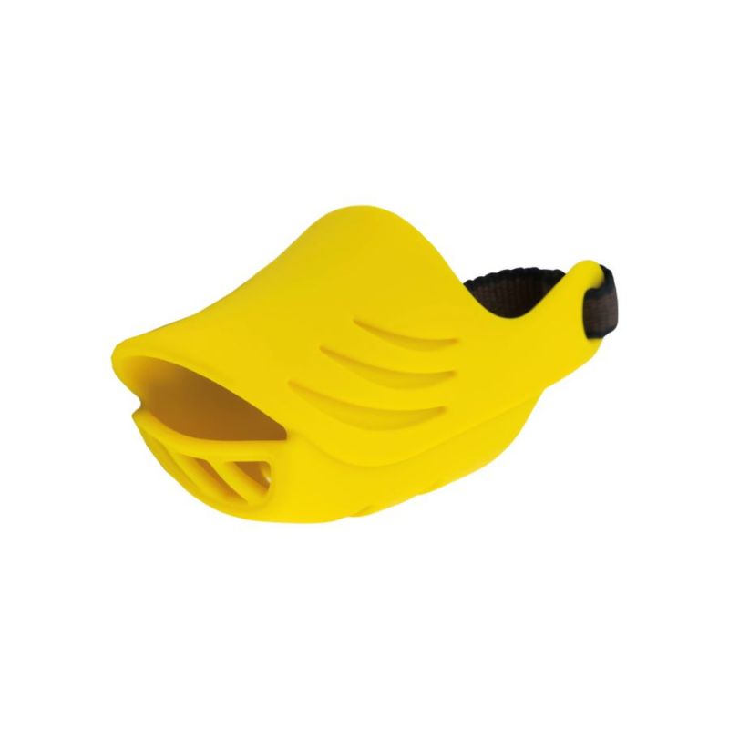 BOZAL PERROS SILICONA ARTERO AMARILLO