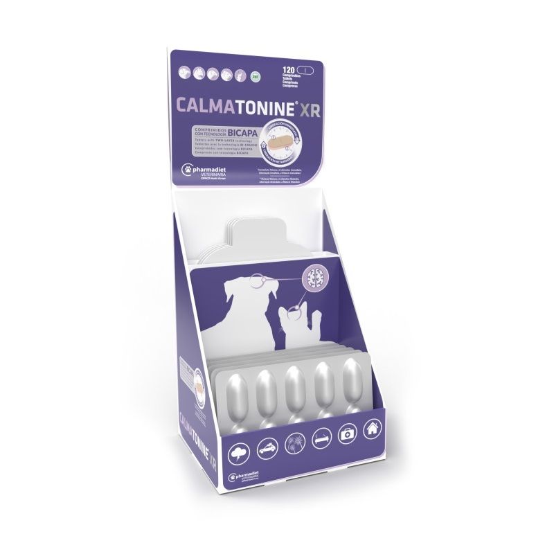 CALMATONINE XR BICAPA PARA PERROS Y GATOS 10 COMPRIMIDOS