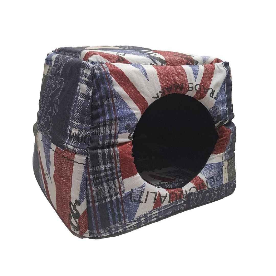 CAMA CUBO PERROS Y GATOS TRAPECIO YAGU 33 x 33 x 33 CM
