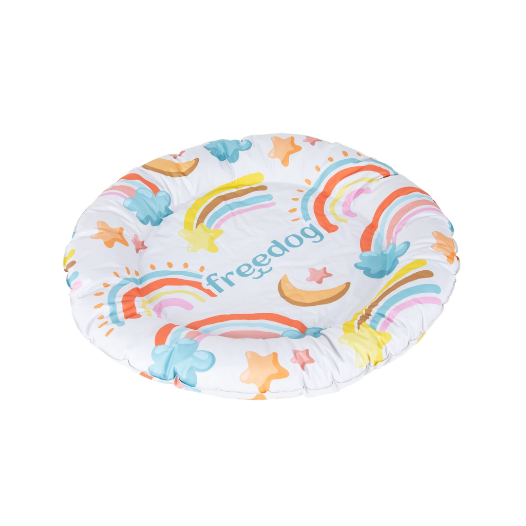 CAMA DONUT REFRESCANTE PERROS FREEDOG RAINBOW
