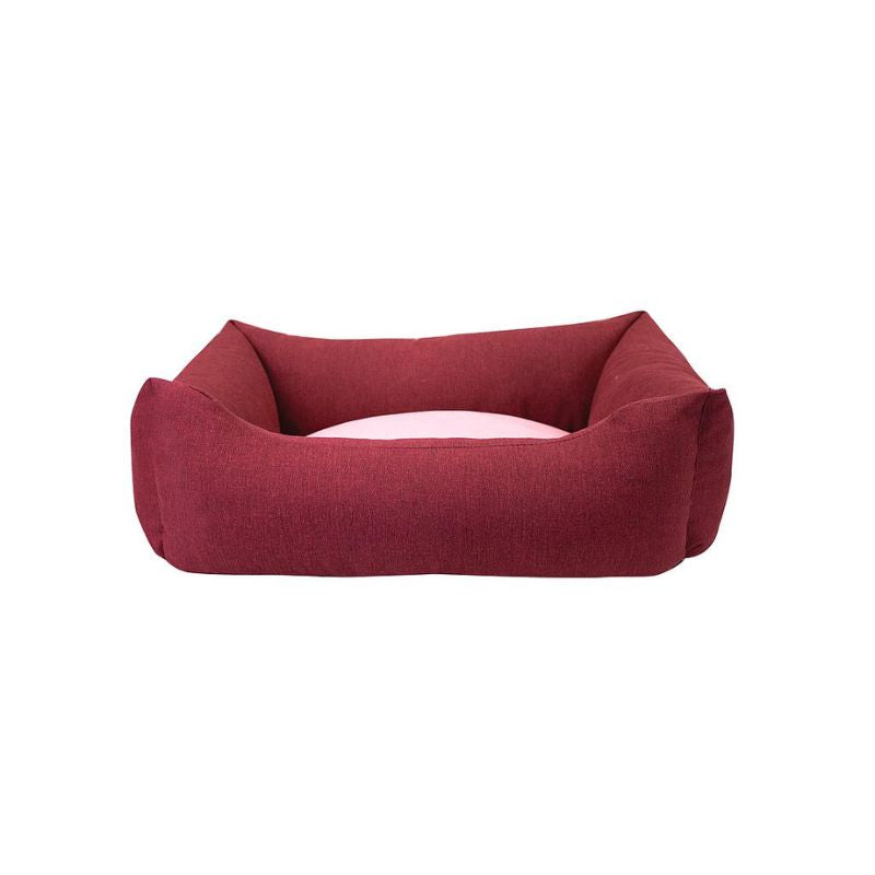 CAMA PERROS DESENFUNDABLE LONETA GRANATE YAGU