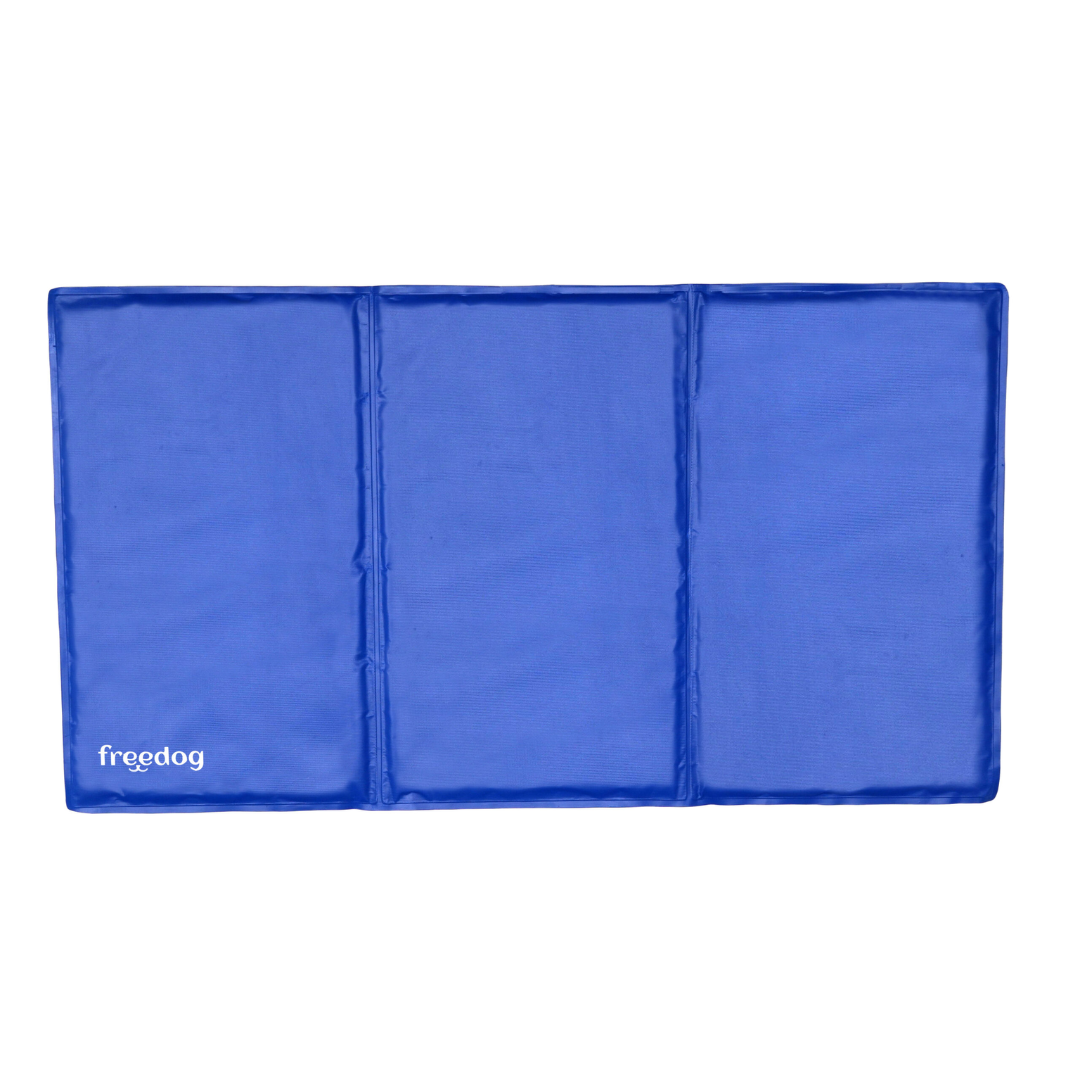 CAMA REFRESCANTE PERROS ANTIARAÑAZOS AZUL ESPUMA FREEDOG COOL BED
