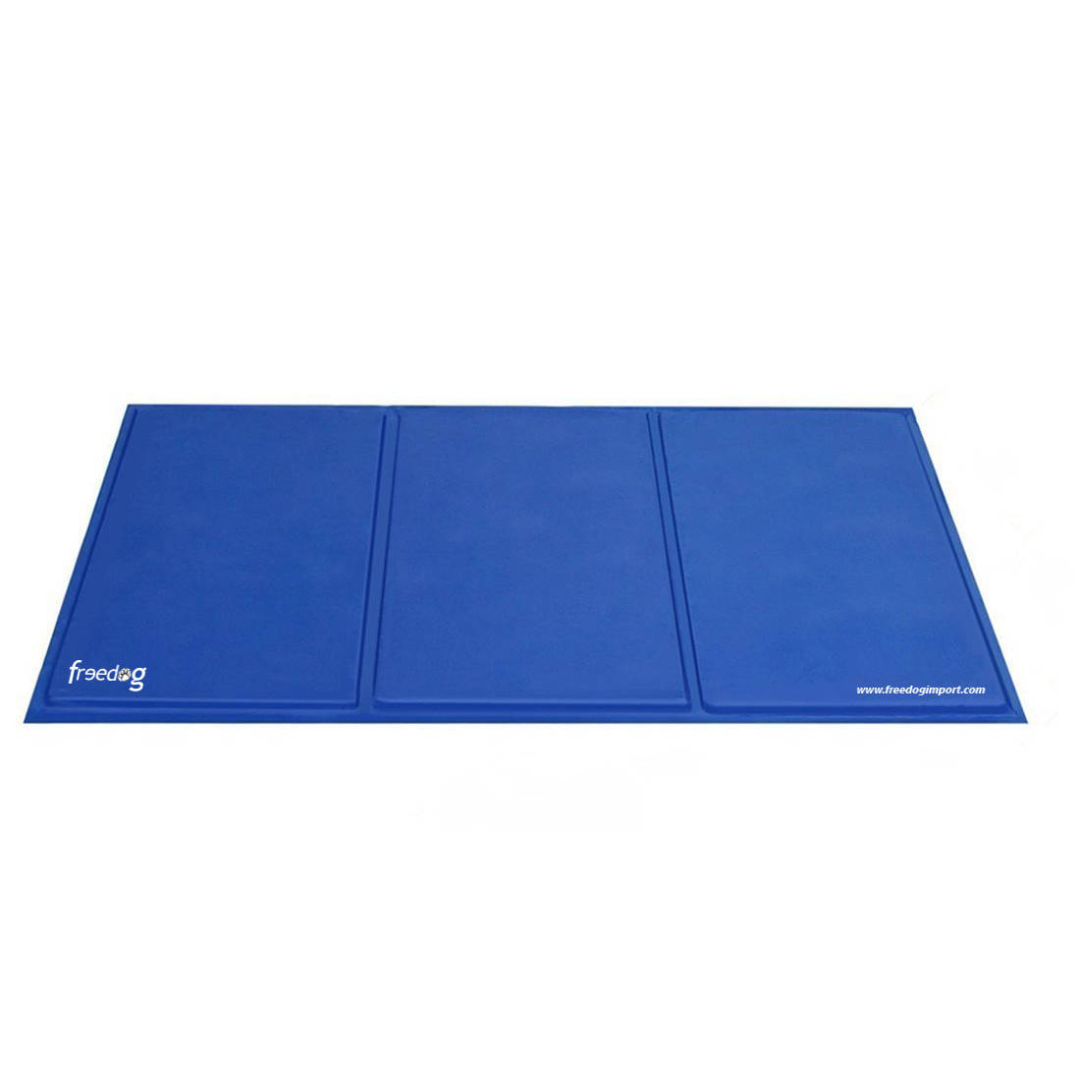 CAMA REFRESCANTE PERROS AZUL ESPUMA FREEDOG COOL BED